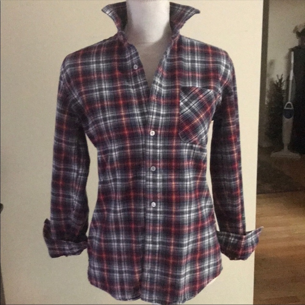 American Apparel • Flannel Shirt, XS
